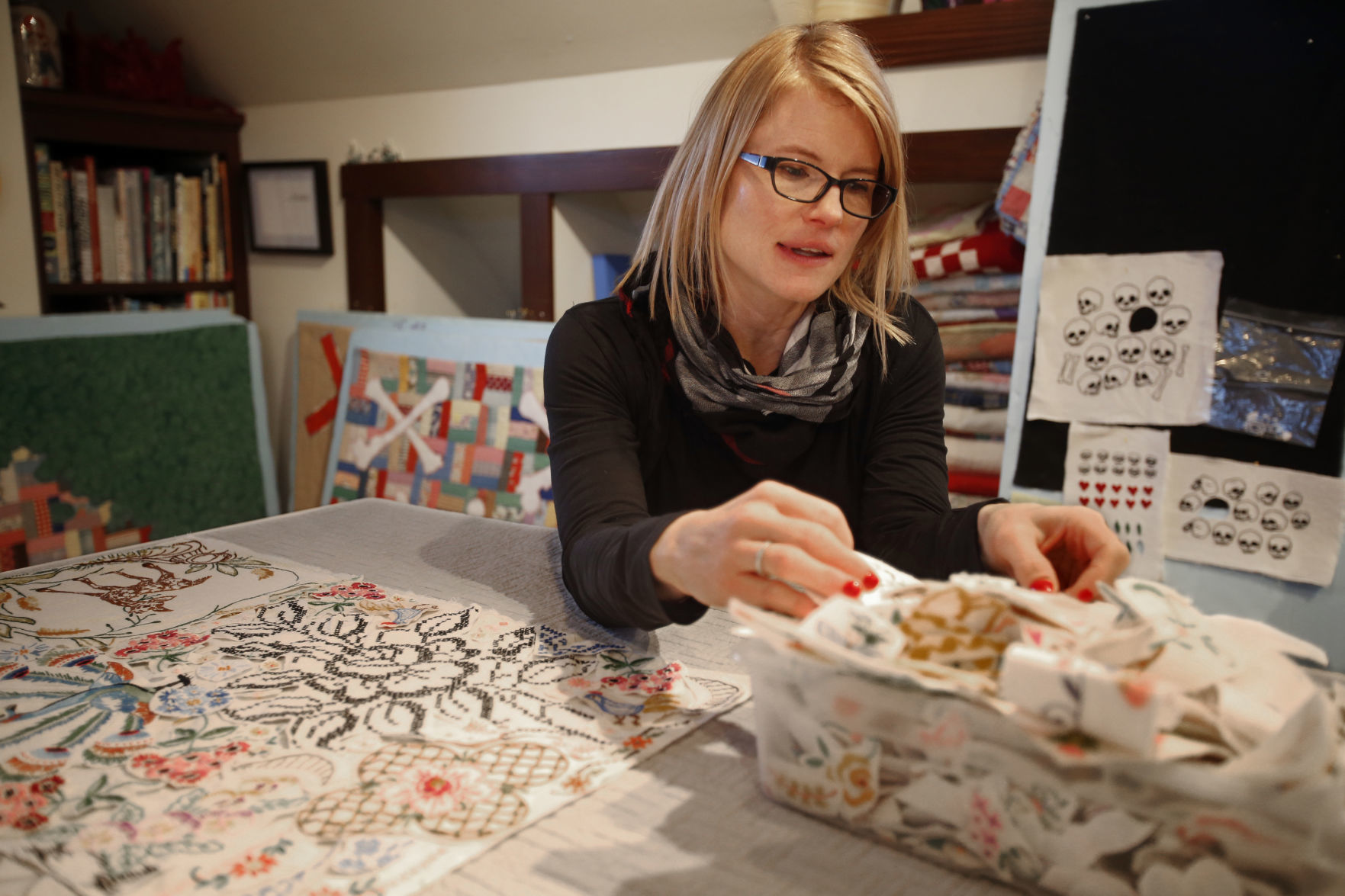 Artist Maggy Rozycki Hiltner